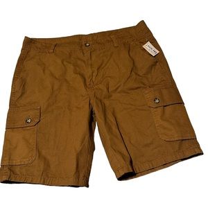 Highland Originals Mens 38 Cargo Khaki Tan Shorts